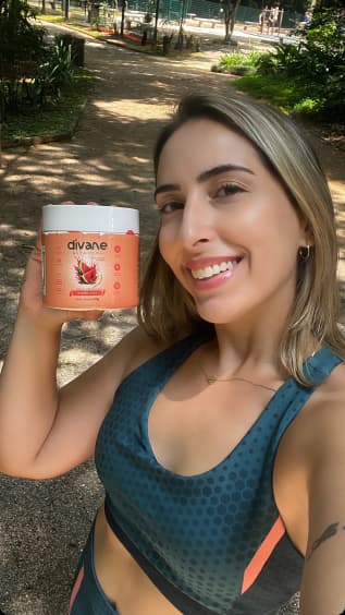 Depoimento de cliente da Divane Nutrition